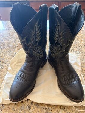 Ariat Black Men's Cowboy Boots-10D